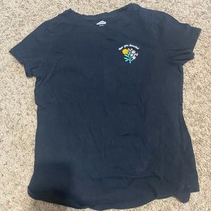 Old navy “love you bunches” t short with flowers size medium